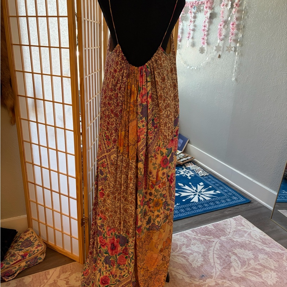 Spell Renew Multi Floral Patchwork Maxi Dress - Picture 2 of 5